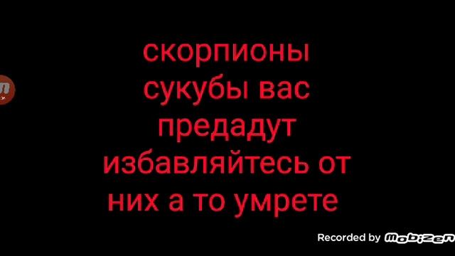 сукубы предатели скорпиону  избавьтесь от них