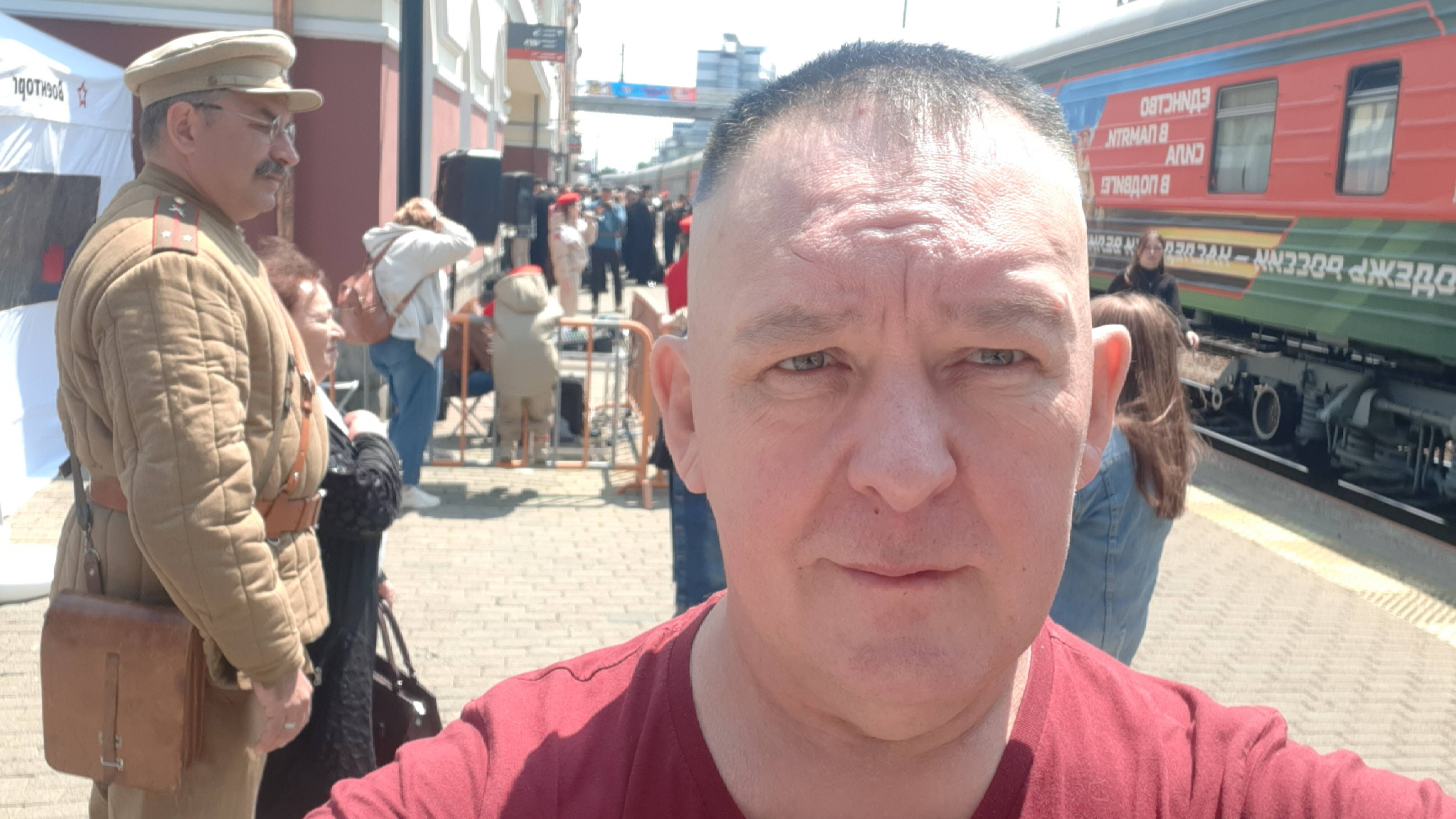 Поезд Победы во Владивостоке 28.5.25