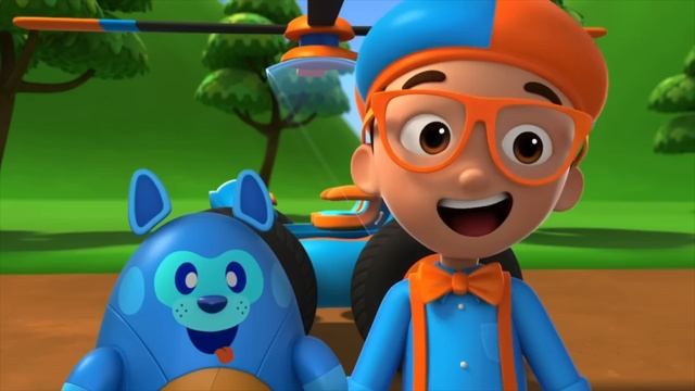 Блиппи (Blippi) - Внутри Мусоровоза   Изучай этот мир вместе с Блиппи   Обучающие видео для детей