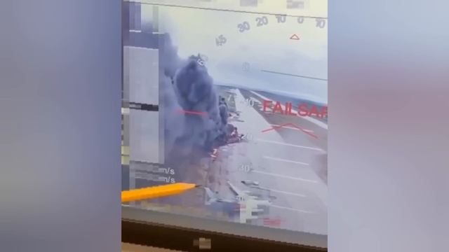 ‼️🇺🇦🇷🇺 Враг показал кадры ударов по четырём ракетоносцам Ту-95 и одному транспортному…🔽🔽🔽