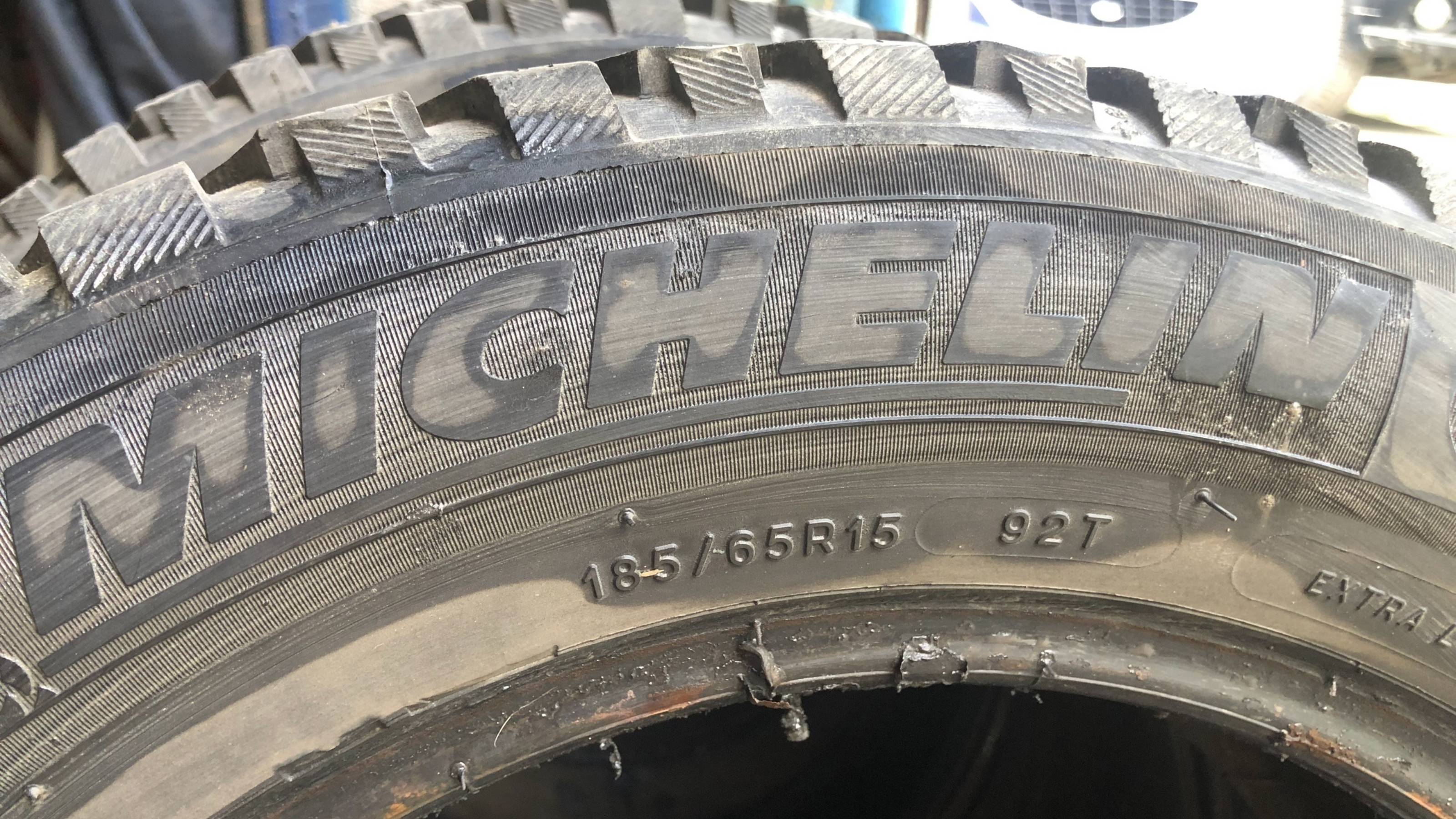Шина б/у Michelin X-Ice North 3 185/65 R15 92T XL
