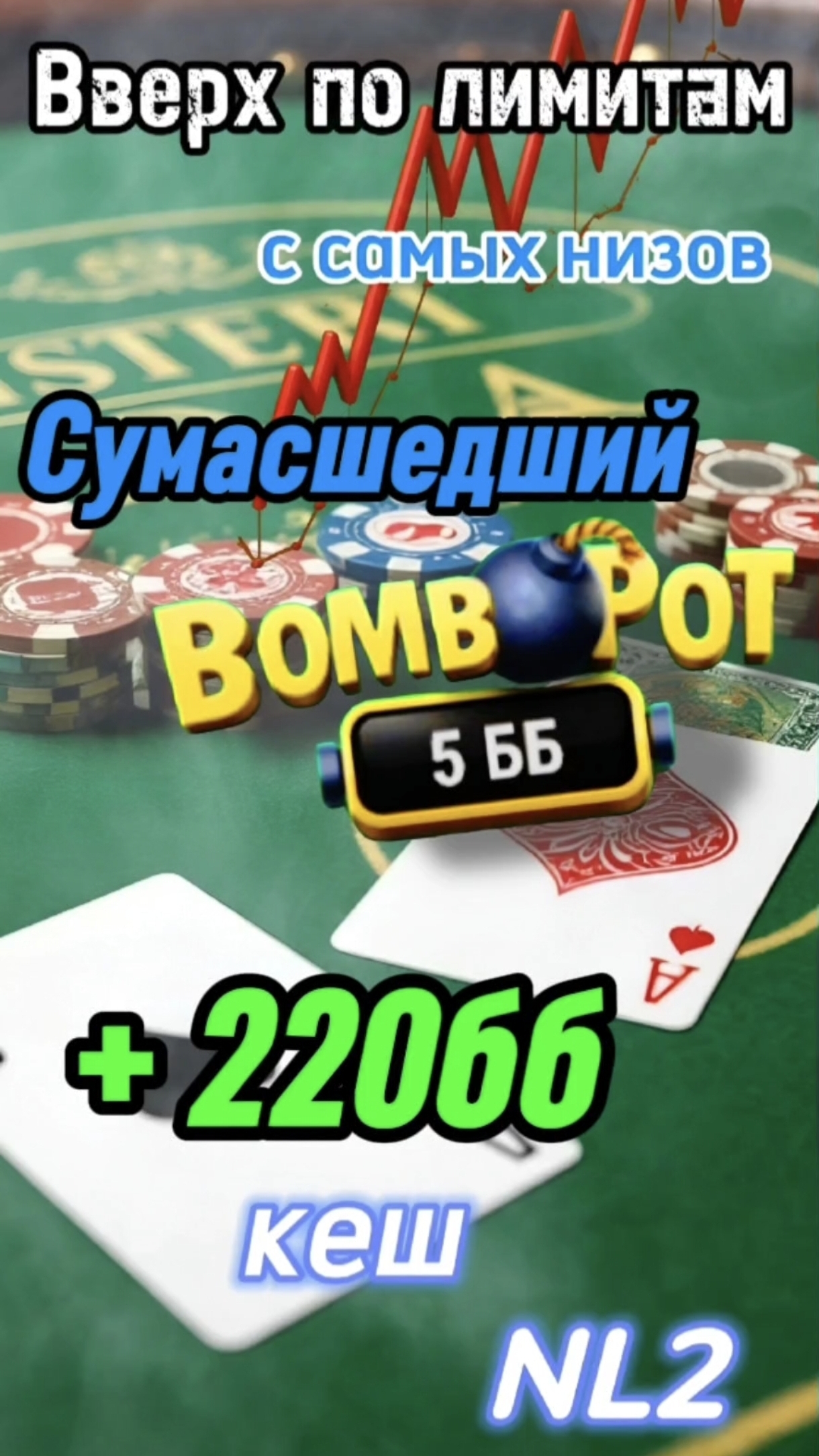 Удачно попал во флоп