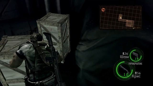 Прохождение Resident Evil 5 - Глава 6-1 (Палуба) [Прохождение бе