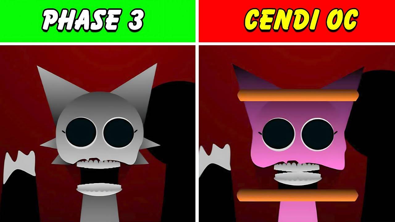 Incredibox Sprunki - Фаза 3, но в версии Cendi OC (Новый мод)