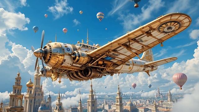 Mind Blowing Future Cars Meet Steampunk Airships in This Epic Mashup!