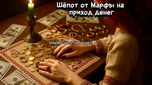 31-05-2025 Шёпот на денежный приход от Марфы