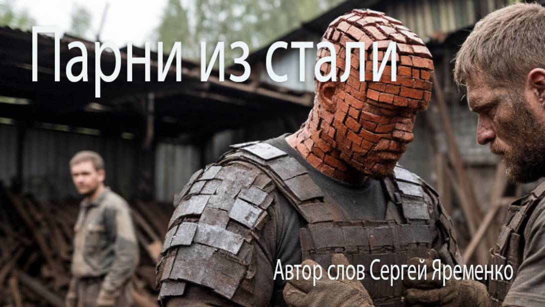 Песня в стиле рока "Парни из стали". Автор Сергей Яременко, исполняет Suno Ai