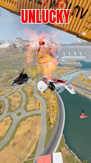 95Q9LKZvarw - Lucky vs Unlucky Cars - BeamNG.Drive! #shorts
