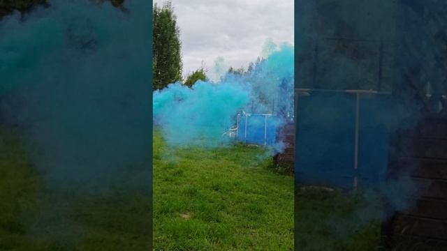 запускаем дымовую шашку🤯