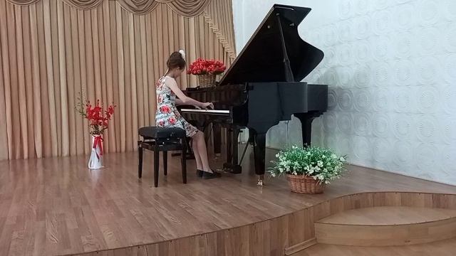 Кузнецова Софья, Кулау Ф. Сонатина, ор. 20. Преп. Андреева Т. М.