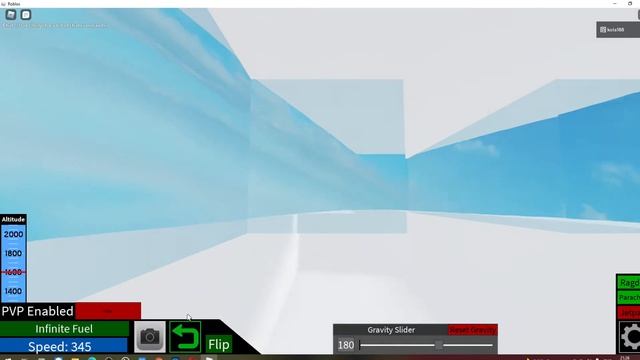 я построил самолет jet я сам его придумал      roblox режим Cra