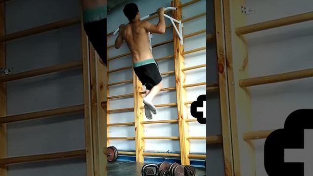 One arm pull ups +10 kg