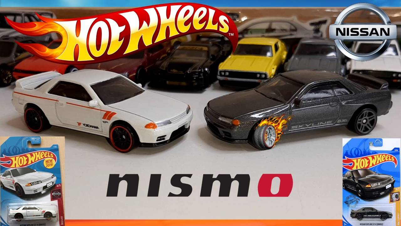 Custom Hot Wheels Nissan Skyline GT-R BNR32 HW Nissan 4/5