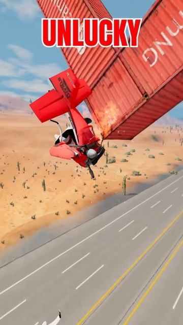 NHuxXINquOU - Lucky vs Unlucky Cars - BeamNG.Drive! #shorts