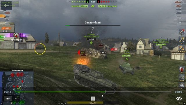 Играем в Wot blitz и Tanks blitz