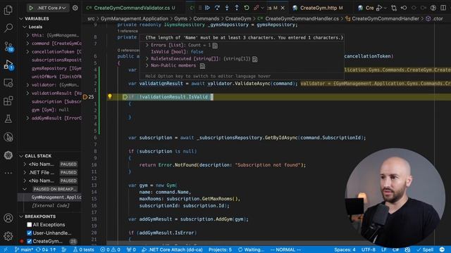 11. Implementing a Fluent Validation Command Validator - 759K