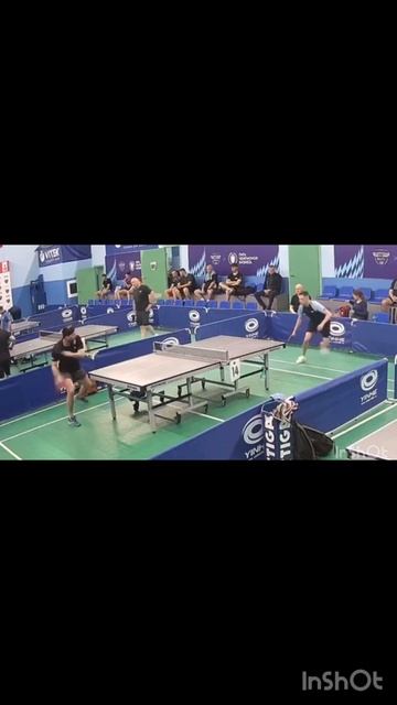 Настольный теннис.Чоп-блок