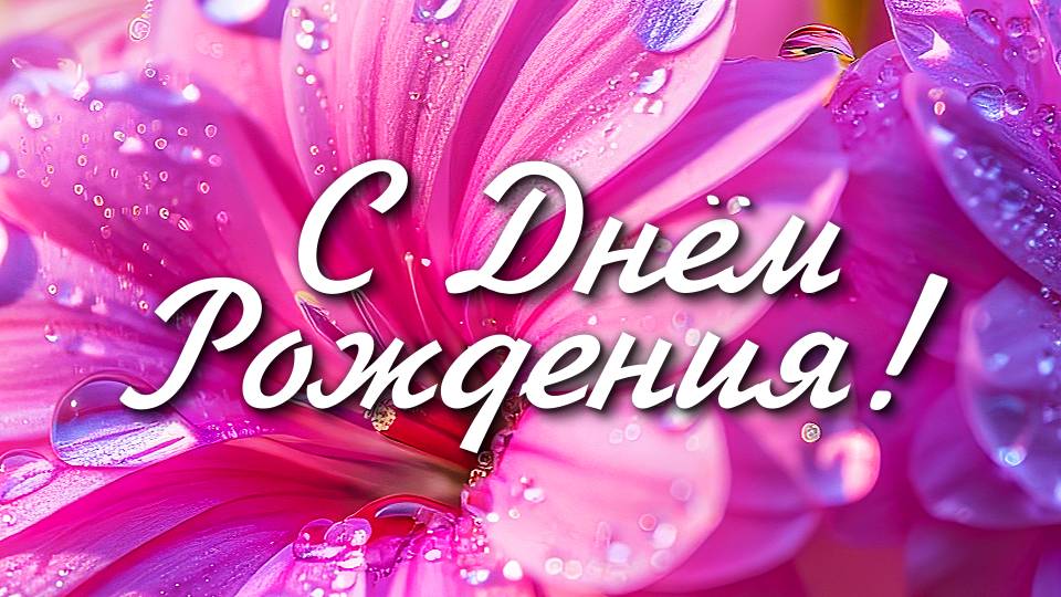 С ДНЁМ РОЖДЕНИЯ ! Шикарная песня! Самое красивое поздравление!