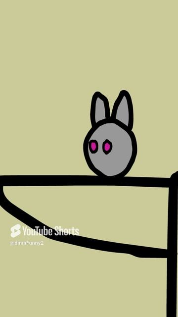 пушистик и прыжок #animation #popular #memes #shorts