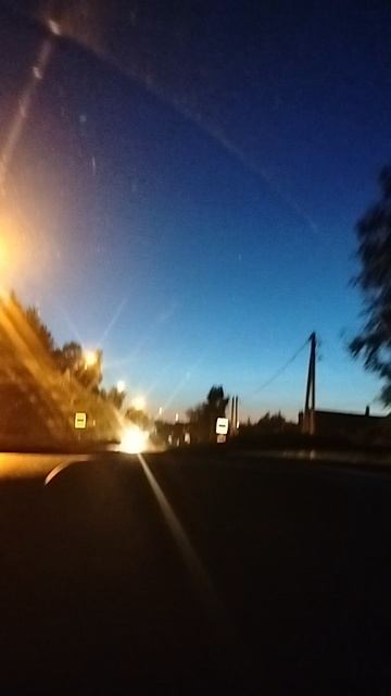 закат