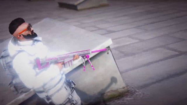 ЛУЧШИЙ ГАНПАК HELLO KITTY WHITE & BLACK ДЛЯ GTA 5 RP (Majestic)