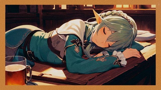 Relaxing medieval music fantasy - tavern atmosphere | Расслабляющая средневек
