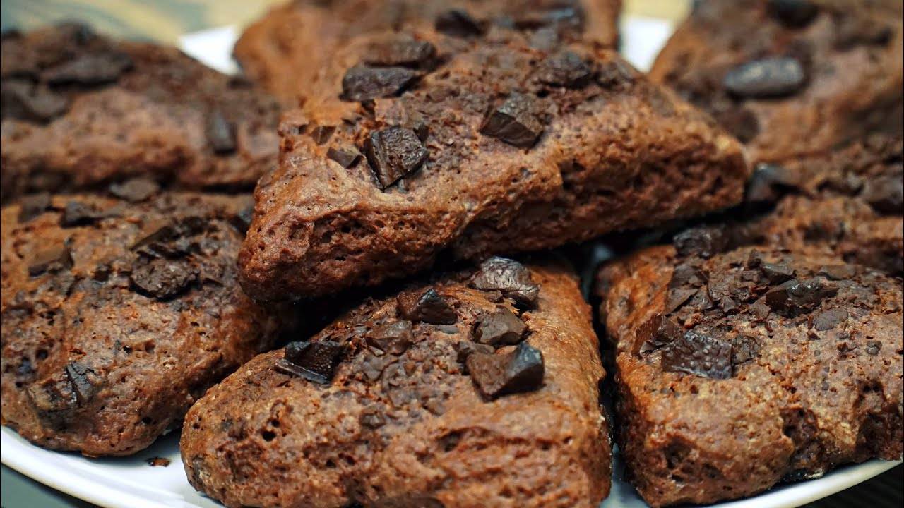 Минутный Десерт к Чаю! ШОКОЛАДНЫЕ Сконы