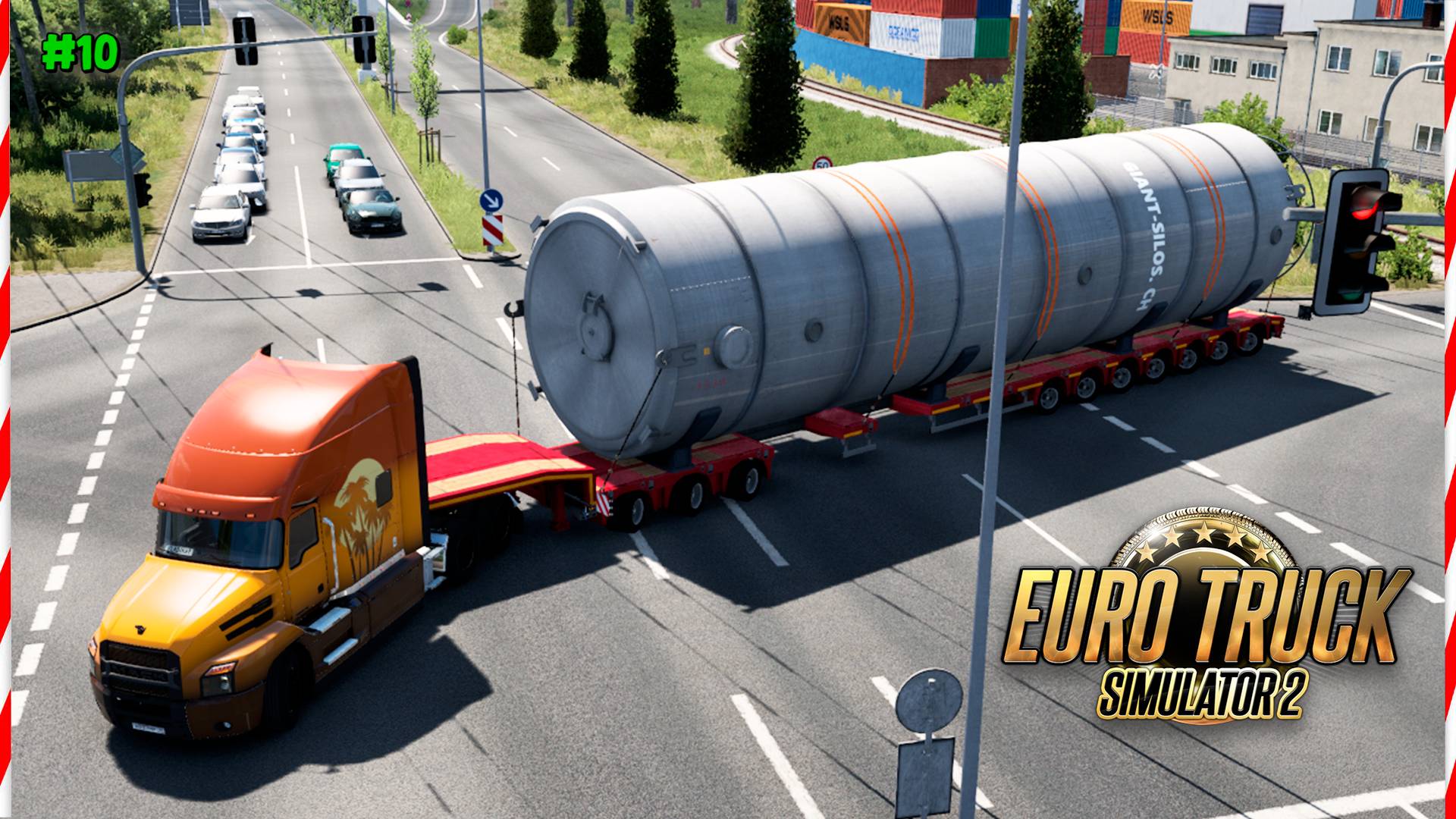 Euro Truck Simulator 2 | Негабаритный груз #10 | PXN v10pro Direct Drive