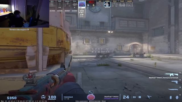 S1MPLE СТАРАЕТСЯ ПРОТИВ 4К ELO ИГРОКОВ. СИЛЬНОЕ ЛОББИ ПОЛЯК
