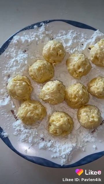 Рецепт сырных шариков