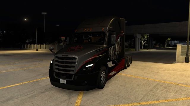 American Truck Simulator. SFX_EVR_FREIGHTLINER_CASCADIA. Последнее обновление