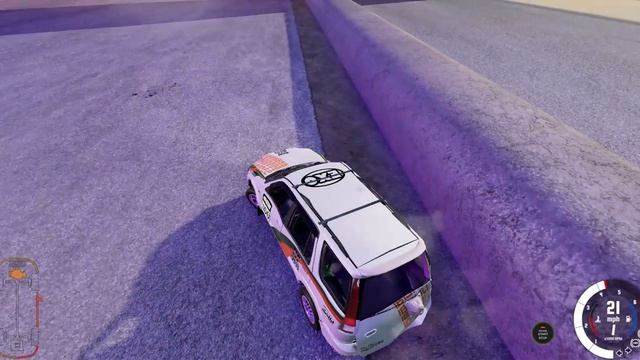BeamNG.drive-погоня от копов на мёртвом склоне