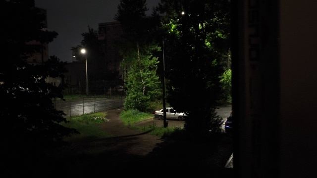 Ночная гроза. Так делать нельзя. Нижний Новгород.