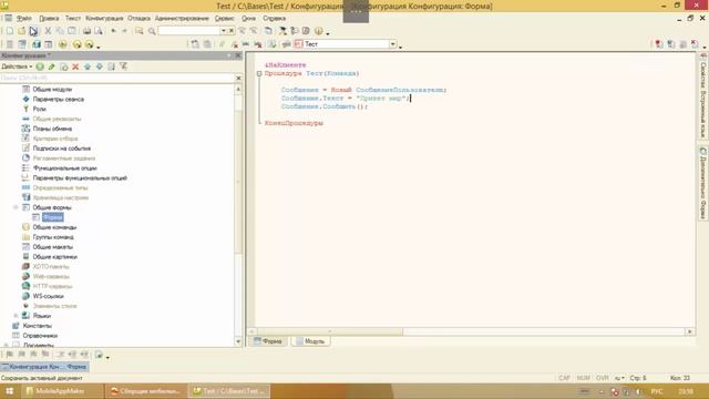 Сборщик мобильных приложений 1С=Developer of 1C mobile applications