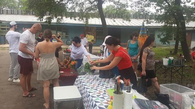 Спорт выезд команды Дальзавода конкурс блюд