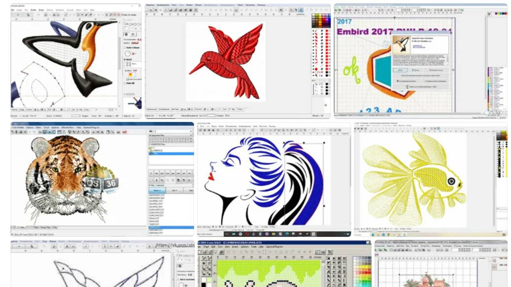 Как сделать техническую карту в Embird 2018