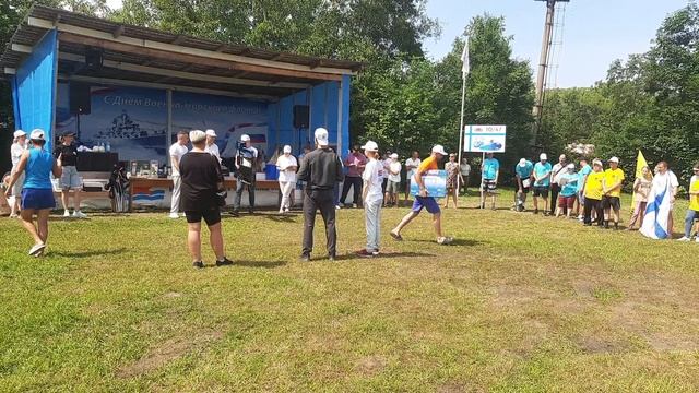 Спорт выезд команды Дальзавода награждение 2