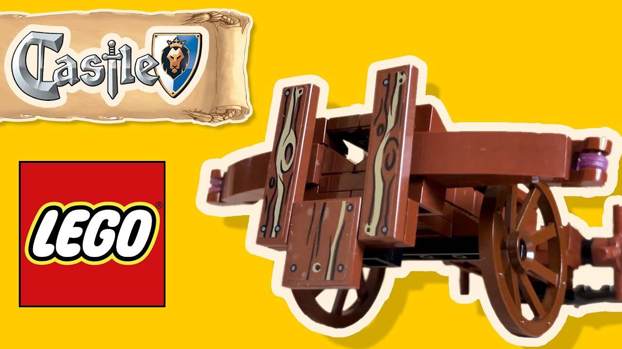 Обзор баллисты Lego Castle! Как собрать из Лего баллисту рыцарей?