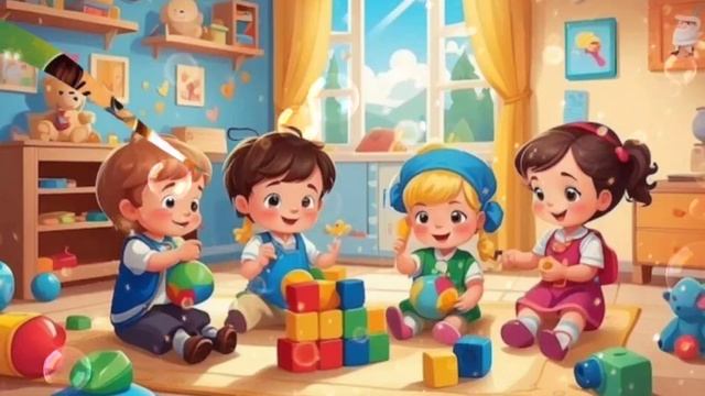 С Днем защиты детей и первым днем лета. Музыкальная открытка. Июнь 2025