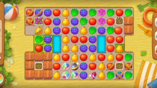 Gardenscapes. 64 уровень.
