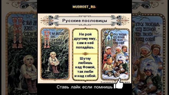 #мудрость #пословицы