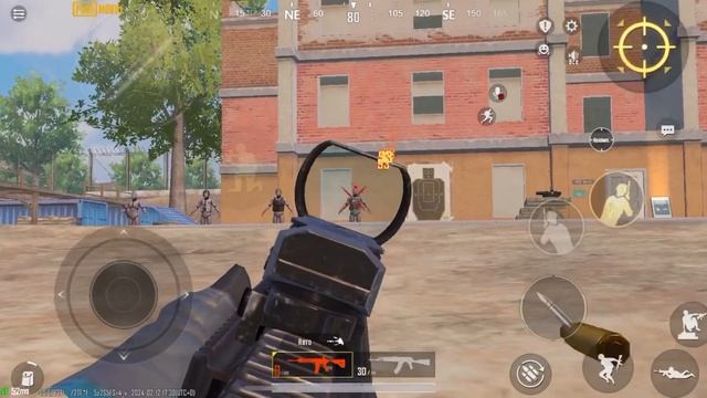 как стрелять без отдачи#pubgmobile,кто сможет повторить?))
