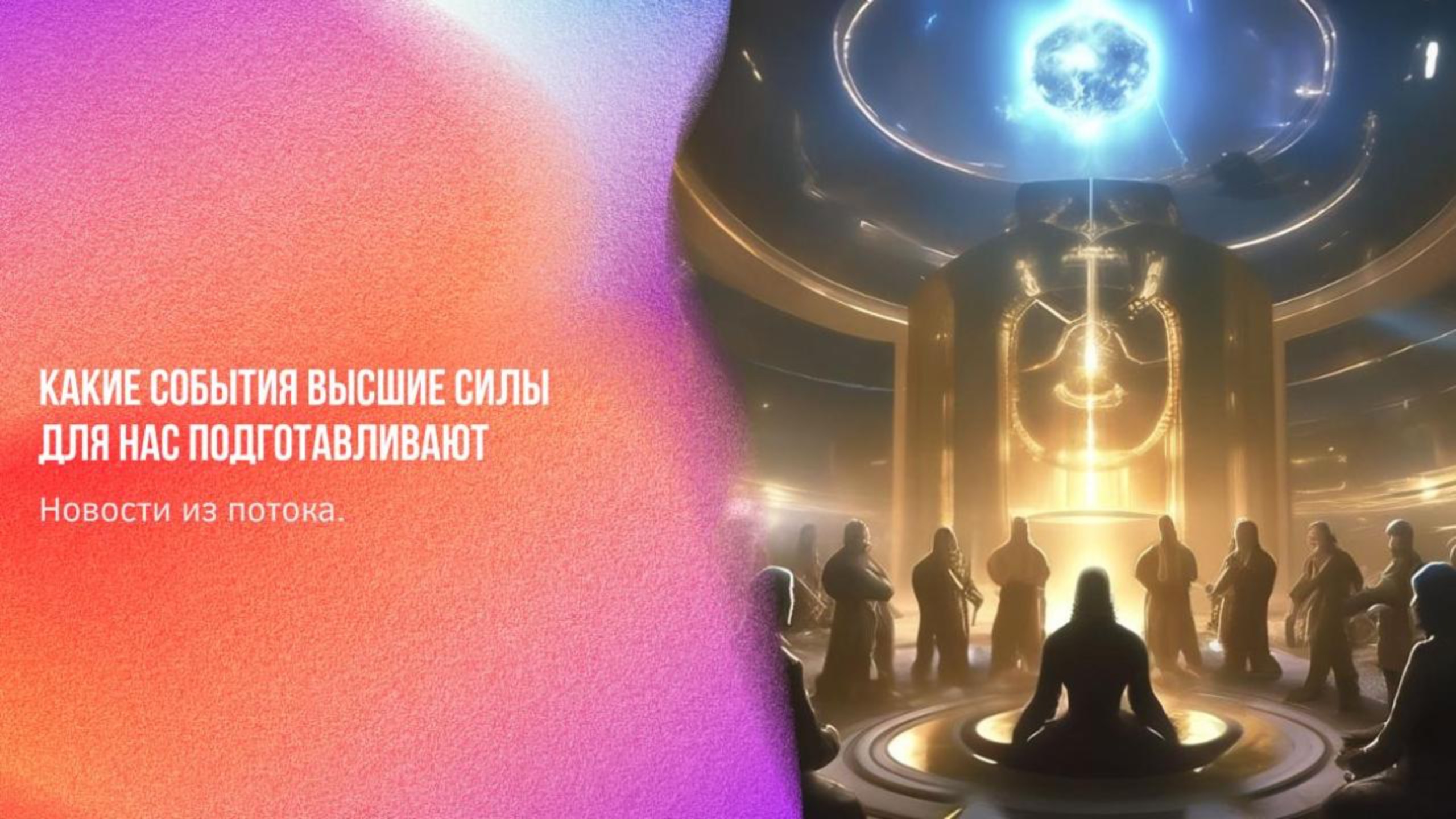 Новости из потока. Какие события Высшие силы для нас подготавливают | Ченнелинг Numerorum