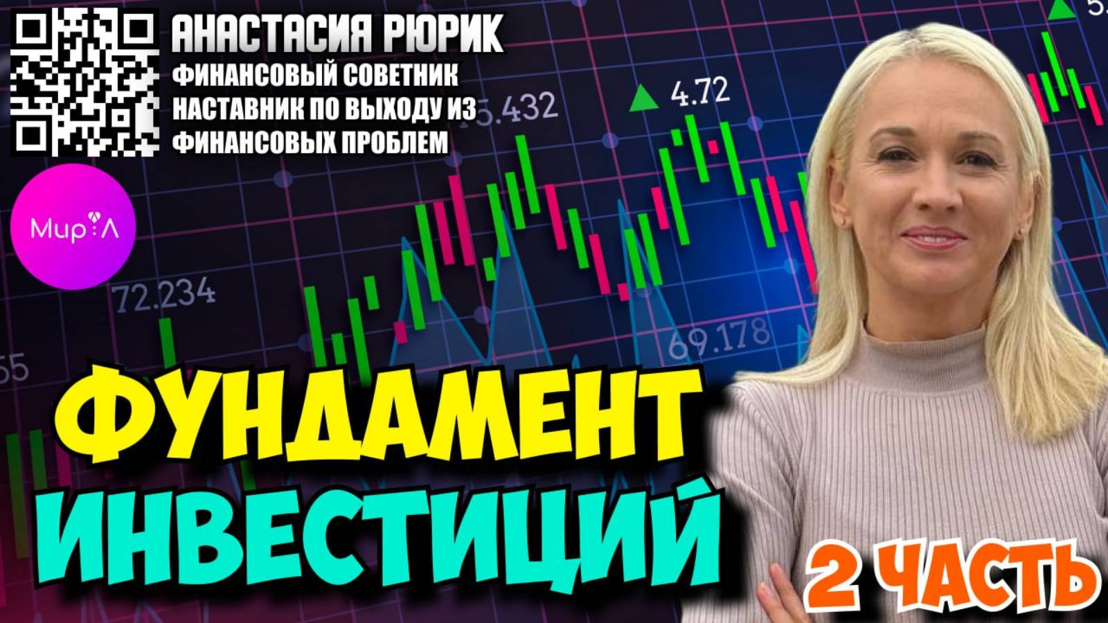 Анастасия Рюрик. Фундамент инвестиций. Часть 2.
