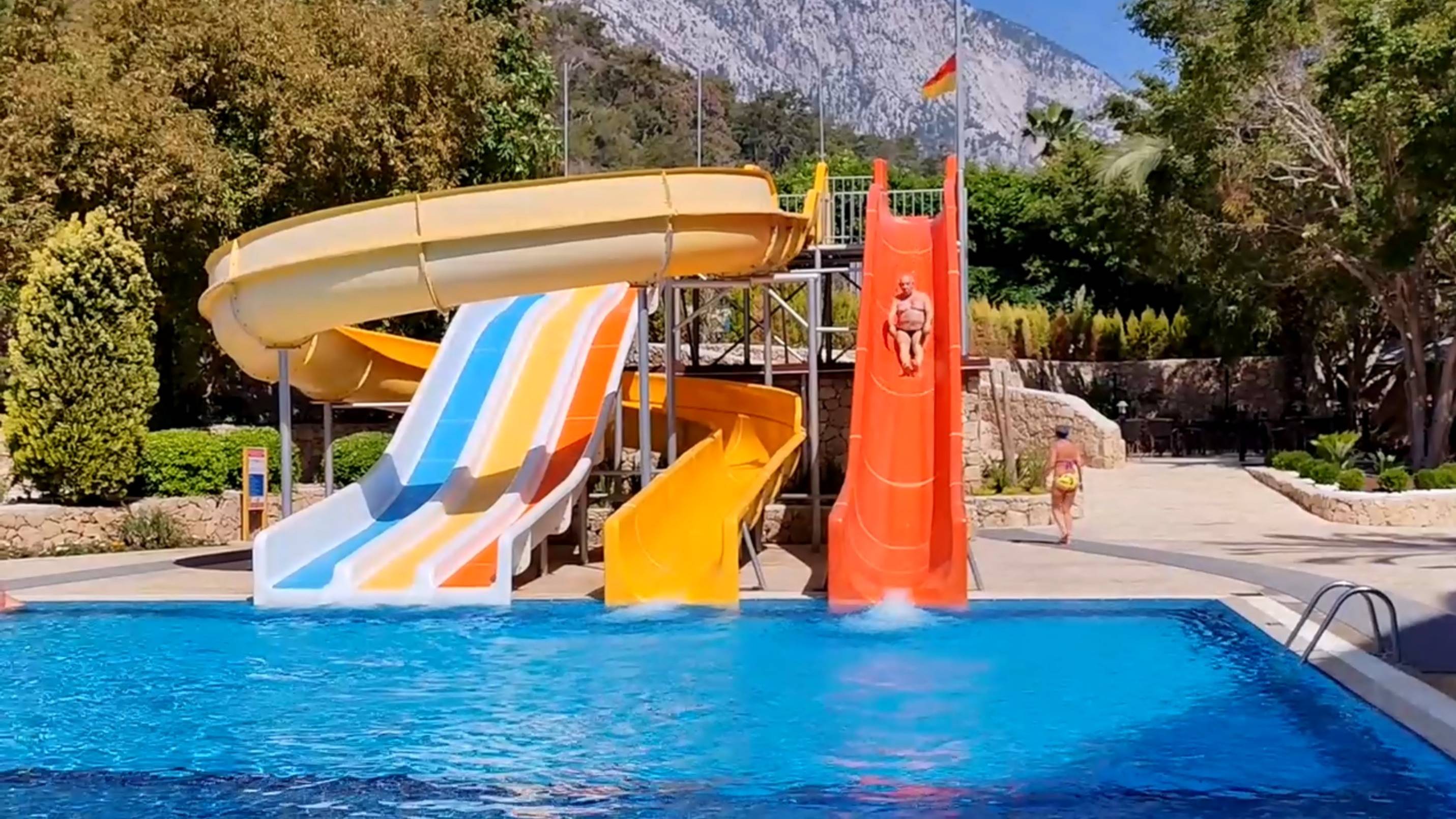 Sunland Resort 5 Бельдиби,Турция.Бассейны,горки Май 2025