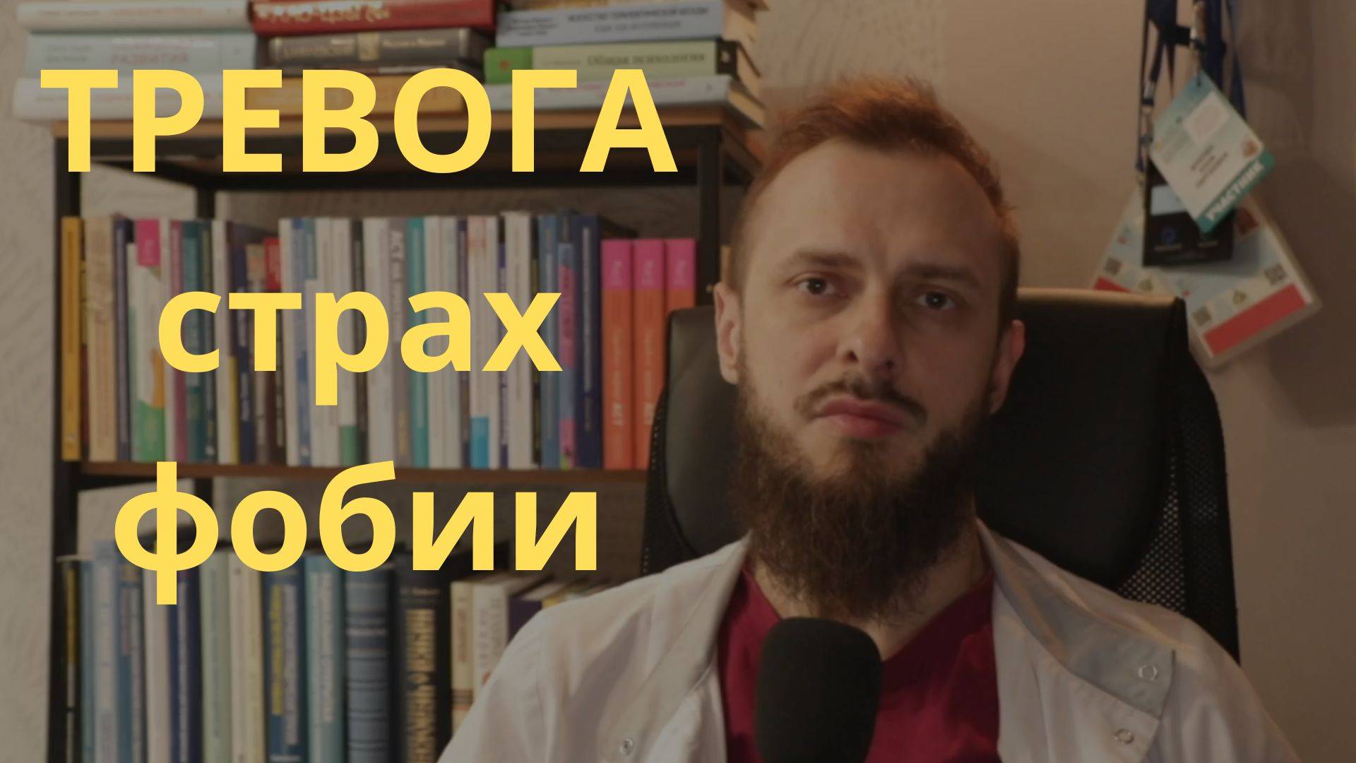 Тревога, страх, фобии, хронический стресс