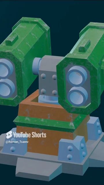 ещё один стрим по 3D завершён, делюсь результатом нашей работы 😁 #shorts
