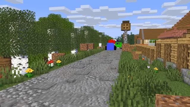 JJ Red Optimus Prime Helmet vs Green Сostume vs Yellow Suit - Maizen Minecraft Animation