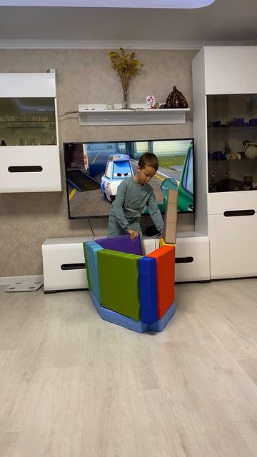 Перестраиваем Катер в Крылатый катерок из конструктора Магматик