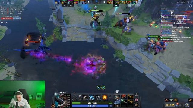 SOLO ГОРИТ ИЗ-ЗА ТИММЕЙТОВ В DOTA 2